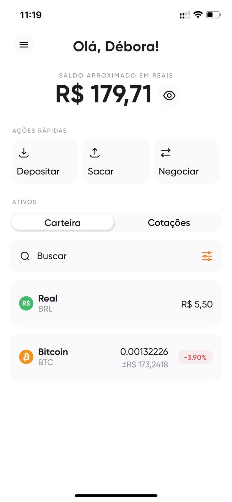 Como depositar criptomoedas na Foxbit? – Foxbit | Central de Ajuda
